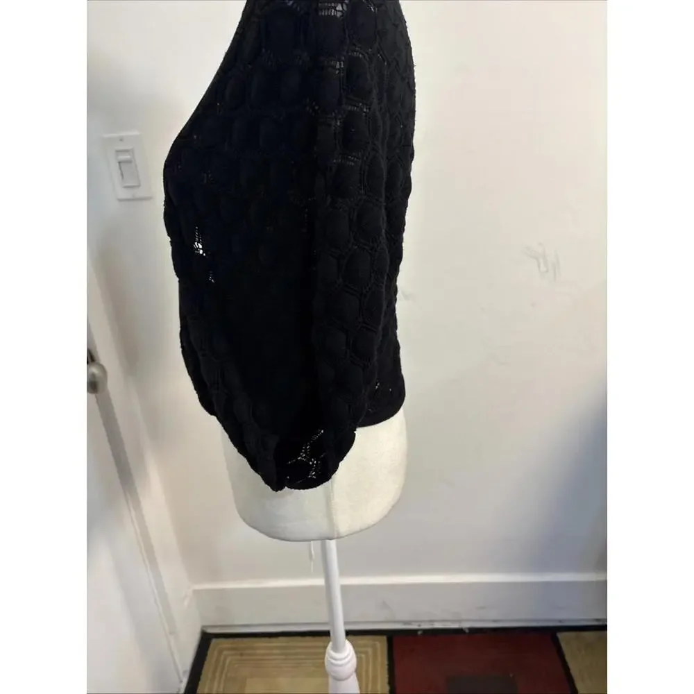grace karin black xl cardigan‎ Honey weave Boho Quiet Luxury Capsule Stunning